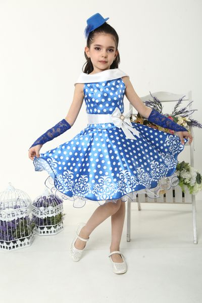 Дитяча святкова сукня g1 фото