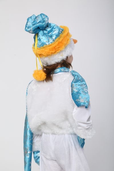 Детский карнавальный костюм снеговика snowman deluxe фото