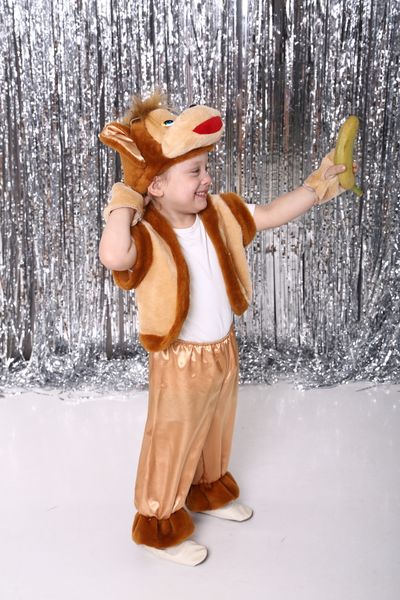 Дитячий маскарадний костюм мавпи для хлопчика monkey фото