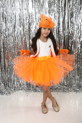 Детский новогодний костюм белочки B-orange фото