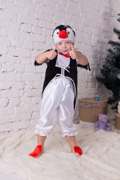 Дитячий костюм пінгвіна penguin фото
