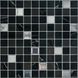Самоклеюча поліуретанова плитка чорно-біла мозаїка 305х305х1мм (D) SW-00001149 991943508 фото 1
