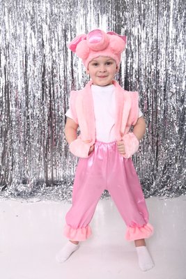 Дитячий костюм різдвяного порося piglet фото