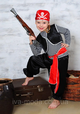 Маскарадний дитячий костюм пірата pirate фото