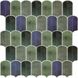 Самоклеющаяся полиуретановая плитка серо-фиолетовая мозаика 305х305х1мм (D) SW-00001194 991943509 фото 1