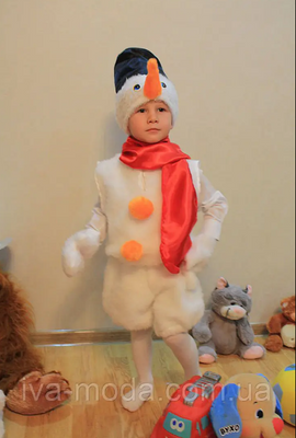 Карнавальний костюм сніговіка  fur snowman фото