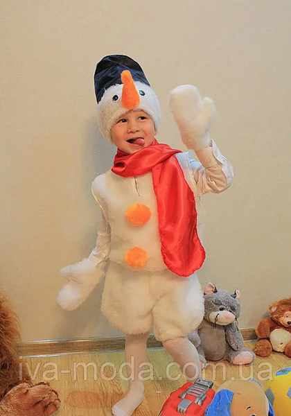Карнавальний костюм сніговіка  fur snowman фото