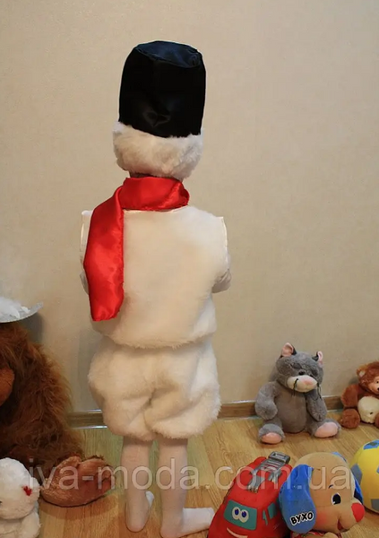 Детский карнавальный костюм снеговика fur snowman фото