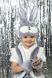 Дитячий новорічний костюм сірого зайчика gray rabbit фото 1