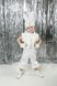 Дитячий новорічний костюм білого зайчика rabbit фото 3