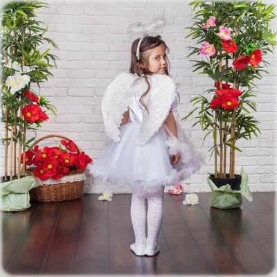 Святковий костюм ангела на дівчинку angel фото