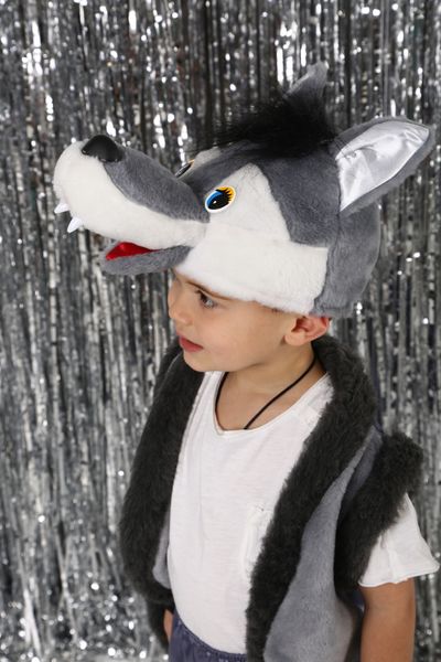 Дитячий новорічний костюм вовка wolf фото