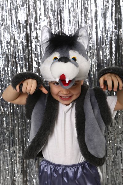Детский новогодний костюм волка wolf фото