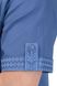 Сорочка вышиванка с коротким рукавом мужская (голубая) 020072_58 фото 2