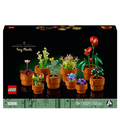 Конструктор LEGO Icons Миниатюрные растения 758 деталей (10329) 10329 фото