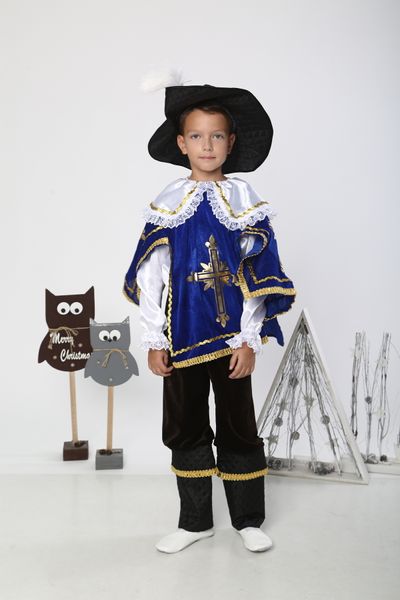 Маскарадний дитячий костюм мушкетера Deluxe Deluxe Musketeer фото