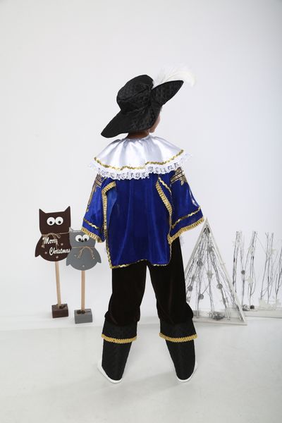 Маскарадний дитячий костюм мушкетера Deluxe Deluxe Musketeer фото