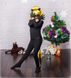 Дитячий карнавальний костюм "Супер кІт " чорний  Super Cat фото 2