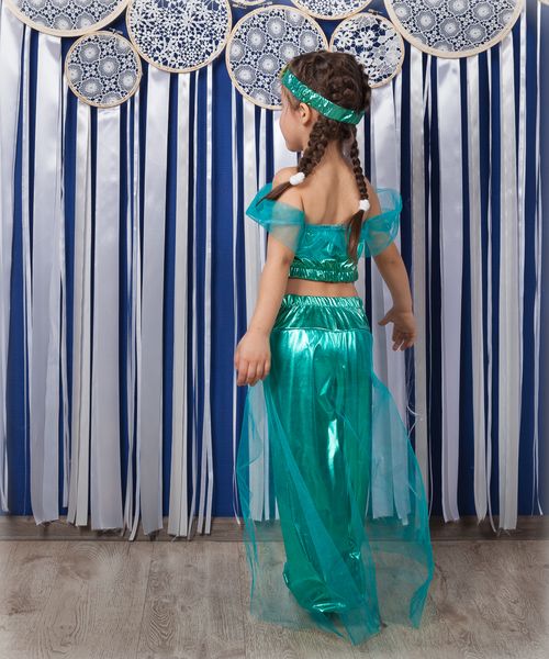 Дитячий карнавальний костюм принцесси Жасмін Jasmin  фото