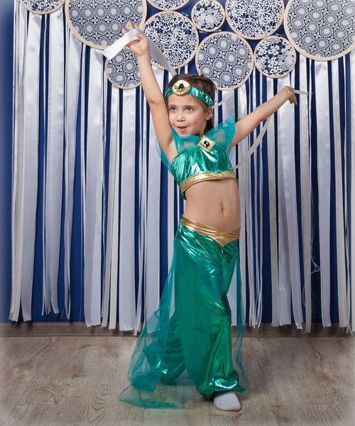 Дитячий карнавальний костюм принцесси Жасмін Jasmin  фото