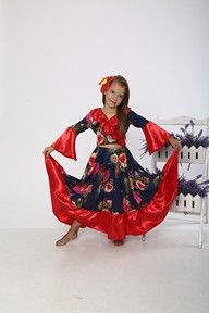 Костюм дитячий карнавальний "Циганка"  tsyhanka фото