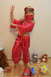 Костюм дитячий карнавальний "Східна красуня" червноний vostochna-krasunia фото
