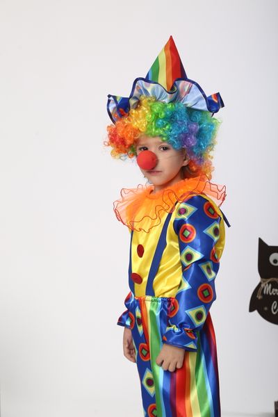 Маскарадний костюм клоуна дитячий kloun фото