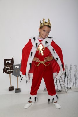 Маскарадний костюм короля дитячий king фото