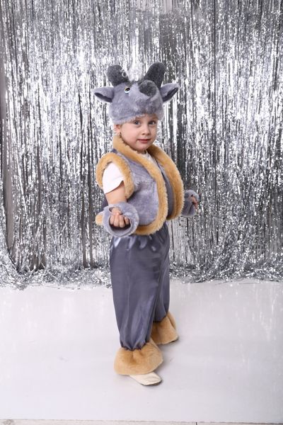 Хлопчачий новорічний костюм козліка goat фото