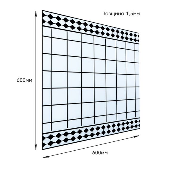 Самоклеющаяся виниловая плитка 600х600х1,5мм, цена за 1 шт. (СВП-209) Глянец SW-00000516 SW-00000516 фото
