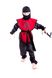 Костюм дитячий карнавальний нінзя червоний ninja red фото 3