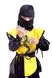 Костюм дитячий карнавальний нінзя жовтий ninja yellow фото 1