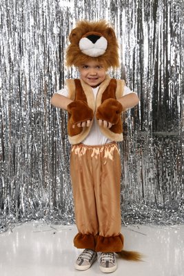 Дитячий маскарадний костюм лева lion фото