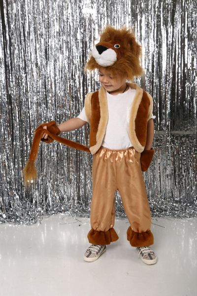 Детский новогодний костюм льва lion фото