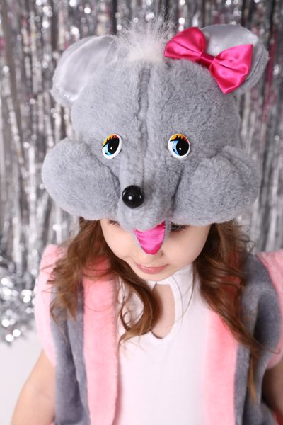 Дівчачий костюм мишенятко для карнавальних свят mouse girl фото